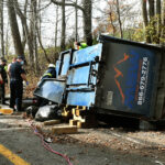 overturned truck